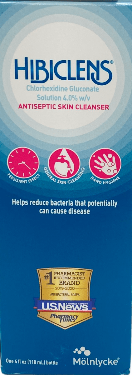 Hibiclens - Antiseptic Skin Cleanser - 4 Fl. Oz.