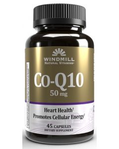 Windmill Natural Source Co-Q10 50 mg - 45 Capsules