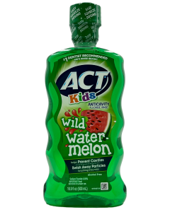 ACT Kids Anticavity Fluoride Rinse - Wild Watermelon - 16.9 FL OZ