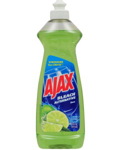 Ajax Ultra Bleach Alternative - Vinegar + Lime Dish Liquid - 14 FL OZ