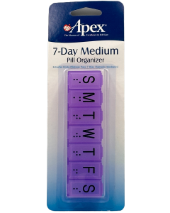 Apex - 7 Day Medium Pill Organizer
