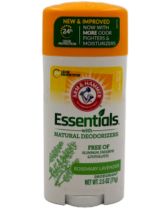 Arm & Hammer - Essentials with Natural Deodorizers - Rosemary Lavender- 2.5 OZ