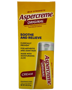 Aspercreme - Soothe and Relieve Cream - Max Strength - 5 OZ