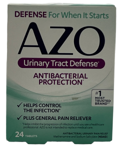 Azo - Urinary Tract Defense - Antibacterial Protection - 24 Tablets