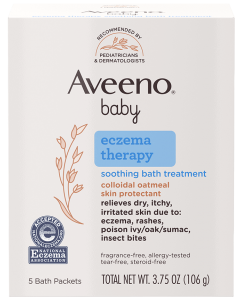 Aveeno Baby Eczema Therapy - Soothing Bath Treatment - 3.75 OZ