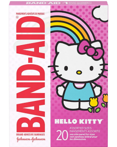 Johnson & Johnson - Band-Aid - Hello Kitty - 20 Assorted Sizes