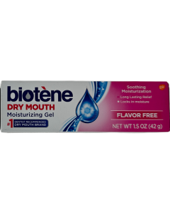 Biotene Dry Mouth Moisturizing Gel - Flavor Free - 1.5 OZ