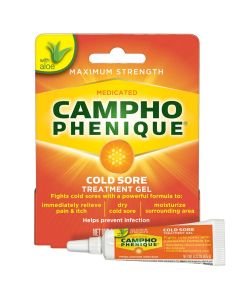 Campho Phenique - Cold Sore Treatment Gel - 0.23 OZ