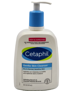 Cetaphil Gentle Skin Cleanser - Fragrance Free - 16 FL OZ