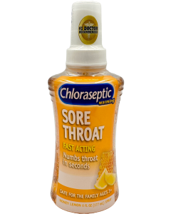 Chloraseptic - Sore Throat Spray - Honey Lemon - 6 FL OZ