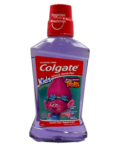 Colgate Kids Anticavity Mouthwash Trolls - Bubble Fruit - 16.9 FL OZ