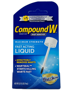 Compound W - Wart Remover Liquid - Maximum Strength - 0.31 FL OZ