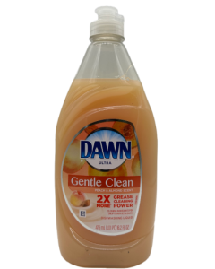 Dawn Gentle Clean Dishwashing Liquid - Peach & Almond Scent - 16.2 FL OZ