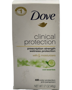 Dove Clinical Protection Deodorant - Cool Essentials - 1.7 OZ