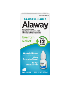 Bausch+ Lomb Alaway - Itch Relief Antihistamine Eye Drops - 0.34 FL OZ