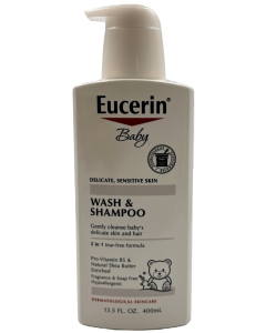 Eucerin Baby - Wash & Shampoo - 13.5 FL OZ