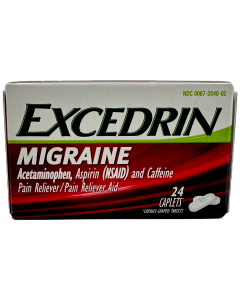 Excedrin Migraine Caplets - 24 Ct