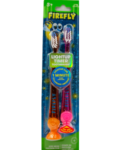 Firefly - Lightup Timer Toothbrush - 2 ct