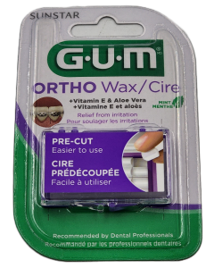G.U.M - Ortho Wax - Mint Menthe - 1 Ct