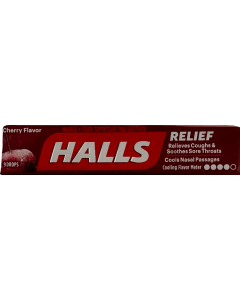Halls - Cherry Flavor - 9 Drops