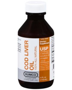 Humco Cod Liver Oil - 4 FL OZ