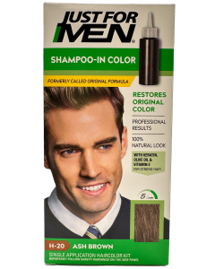 Just For Men Shampoo-In Color - Ash Brown (H-20) - 1 Ct