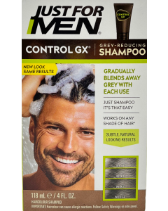 Just For Men Control GX Grey Reducing Shampoo - 4 FL OZ