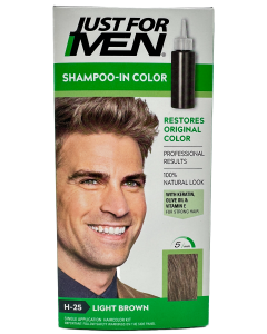 Just For Men Shampoo-In Color - H 25 Light Brown - 1 Pack
