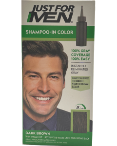 Just For Men - Shampoo - In Color - Dark Brown