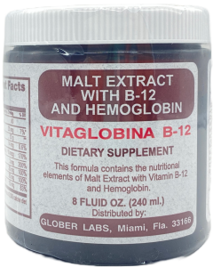 Malt Extract With B-12 And Hemoglobin - 8 FL OZ