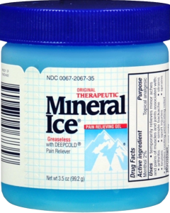 Mineral Ice - Menthol Pain Relieving Gel - 3.5 FL Oz