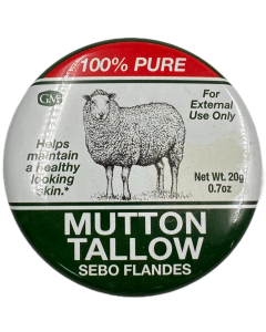 Mutton Tallow - Sebo Flandes - 0.7 OZ