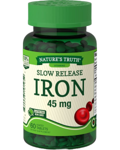 Nature's Truth - Iron 45 mg - Slow Release-50 Tablets