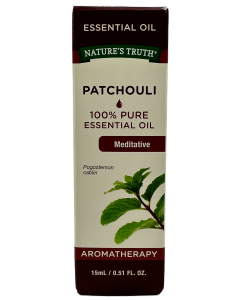 Nature's Truth - Patchouli Pure Essential Oil - Meditative - 0.51 FL OZ