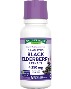 Nature's Truth Sambucus Black Elderberry Extract 4250mg - 8 FL OZ