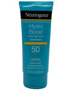 Neutrogena Hydro Boost Sunscreen Lotion - Broad Spectrum SPF 50 - 3 FL OZ