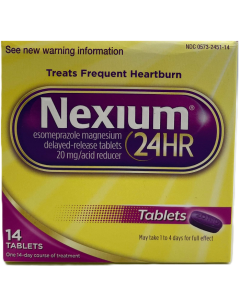 Nexium - 24HR 20 mg Delayed Release Heartburn Tablets - 14 Ct