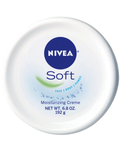 Nivea Soft Moisturizing Cream - with Jojoba Oil and Vitamin E - 6.8 OZ