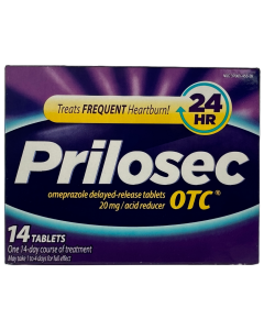 Prilosec OTC - Omeprazole Delayed-Release - 20mg - 14 Tablets