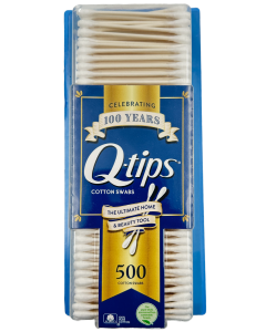Q-tips Cotton Swabs - 500 Ct