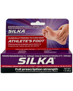 Silka Antifungal Cream For Athlete's Foot - 1 OZ