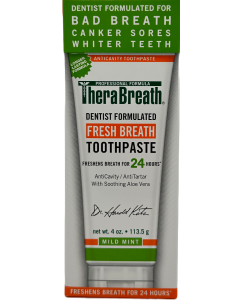 Therabreath Toothpaste - Mild Mint - 4 OZ