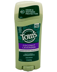 Tom's of Maine Antiperspirant Deodorant - Coconut Lavender - 2.25 OZ