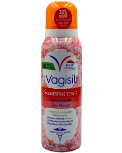 Vagisil Scentsitive Scents Dry Wash - Peach Blossom - 2.6 OZ