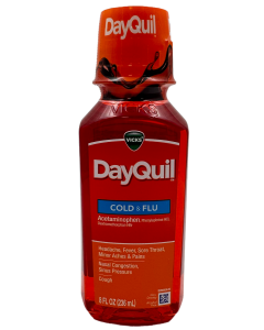 Vicks DayQuil Cold & Flu Syrup - Non-Drowsy - 8 FL OZ