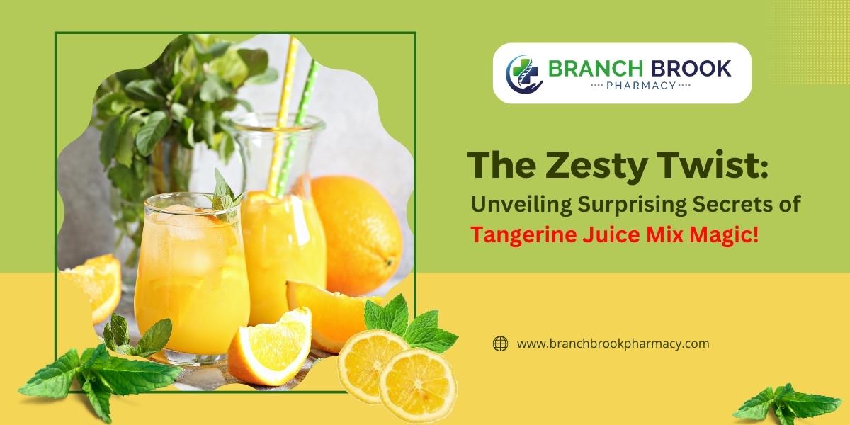 The Zesty Twist Unveiling Surprising Secrets of Tangerine Juice Mix Magic!