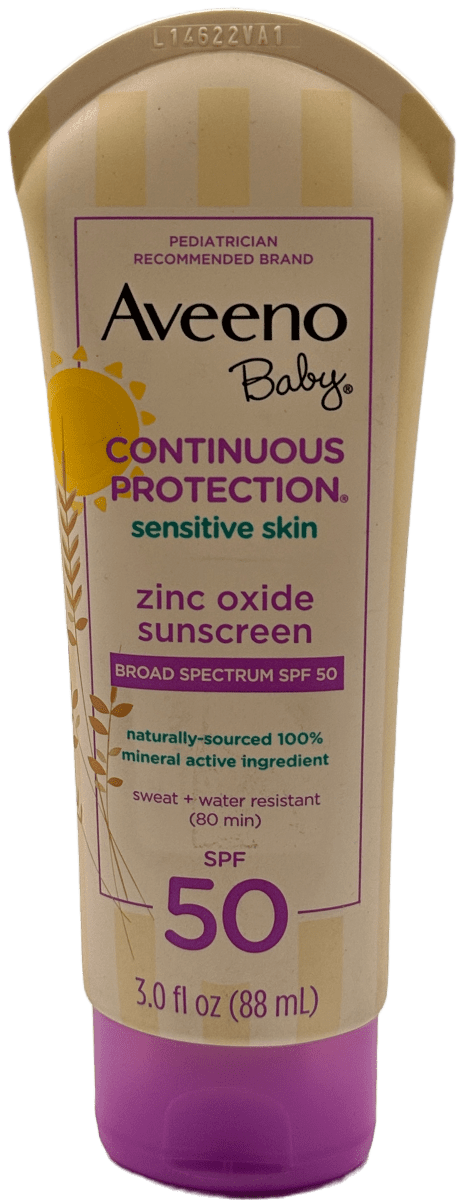 Aveeno Baby Zinc Oxide Sunscreen - SPF 50 - 3 FL OZ