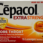 Cepacol Extra Strength: 16 Honey Lemon Lozenges for Sore Throat Relief
