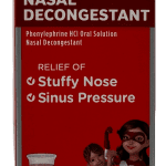 Children’s Sudafedpe – Nasal Decongestant – Berry Flavor Liquid – 4 Fl. oz.