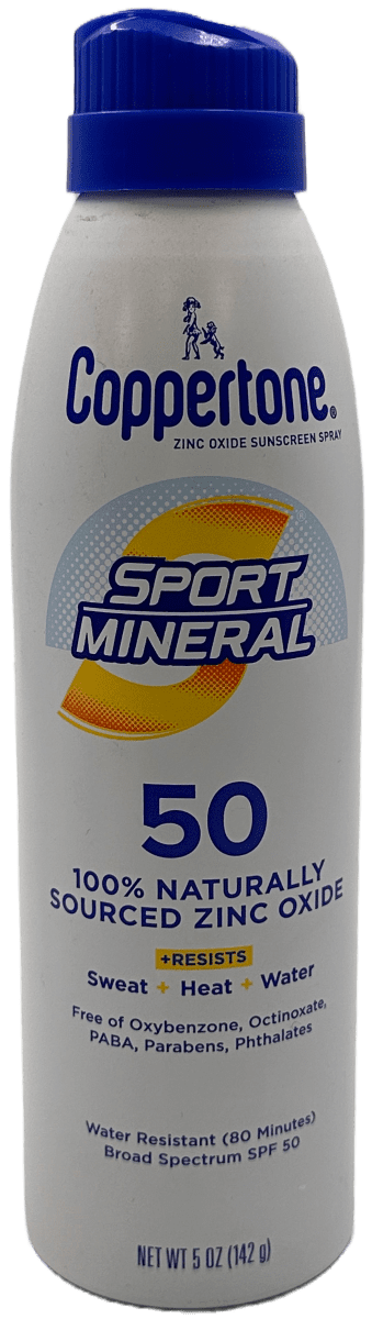 Coppertone Zinc Oxide Sunscreen Lotion - Sport Mineral - SPF 50 - 5 OZ